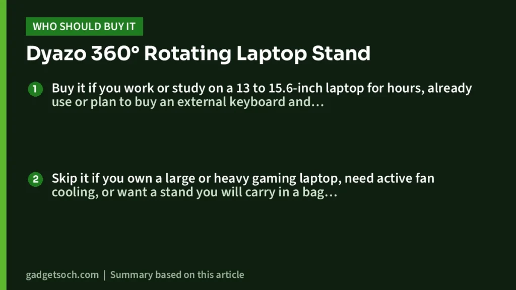 Who should buy the Laptop Stand
