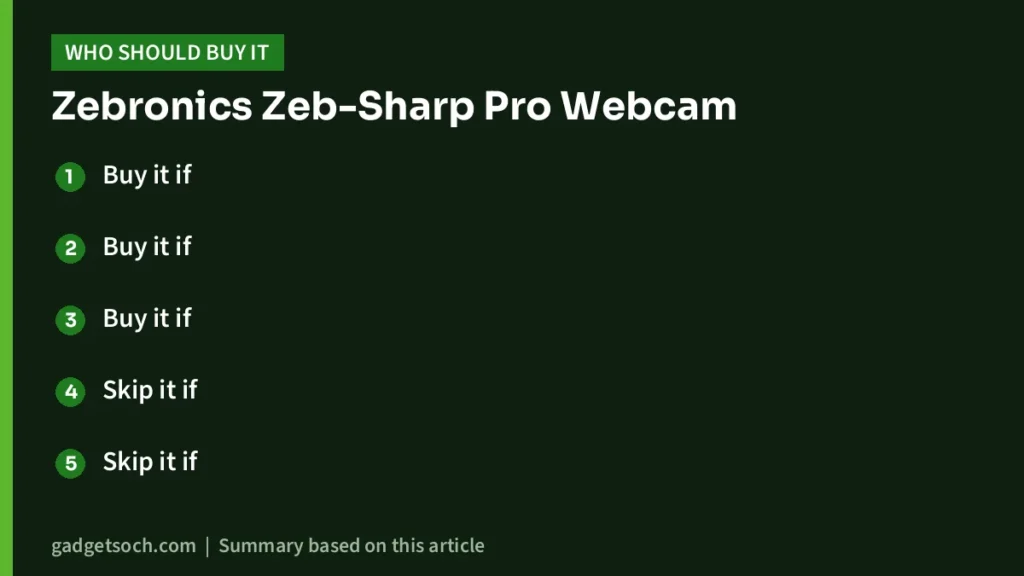 Who should buy the Sharp Pro
