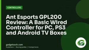Cover graphic: Ant Esports GPL200 Review: A Basic Wired Controller for PC, PS3 and Android TV Boxes